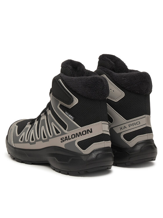 Salomon Salomon Трекінгові черевики XA Pro Winter Wp J L45408300 Сірий