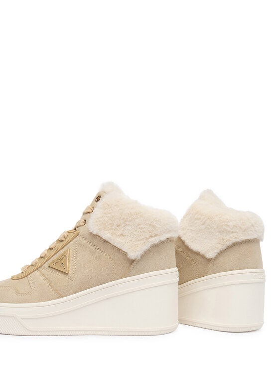 Guess Guess Sneakersy FLFRFR SUE12 Béžová