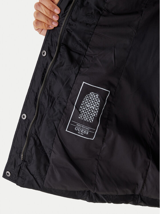 Guess Guess Télikabát W5BL44 W2912 Fekete Regular Fit