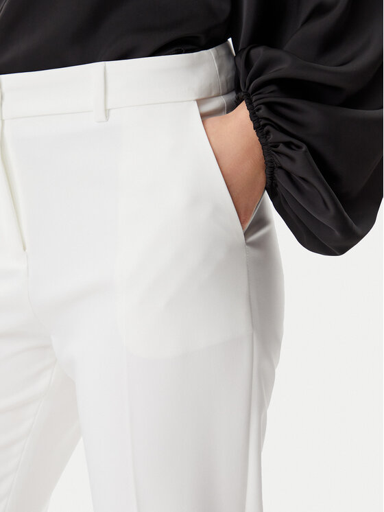 ARTIGLI ARTIGLI Hlače iz tkanine ACPA000837 Écru Regular Fit