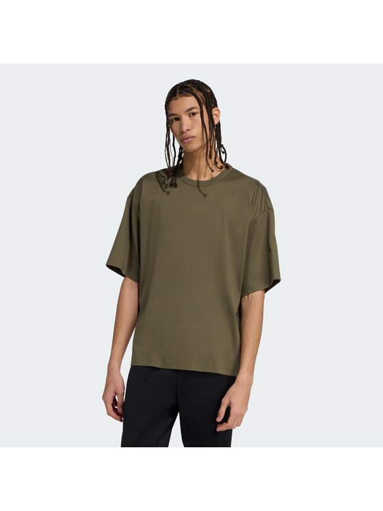 adidas adidas T-Shirt 154117 Zielony Loose Fit