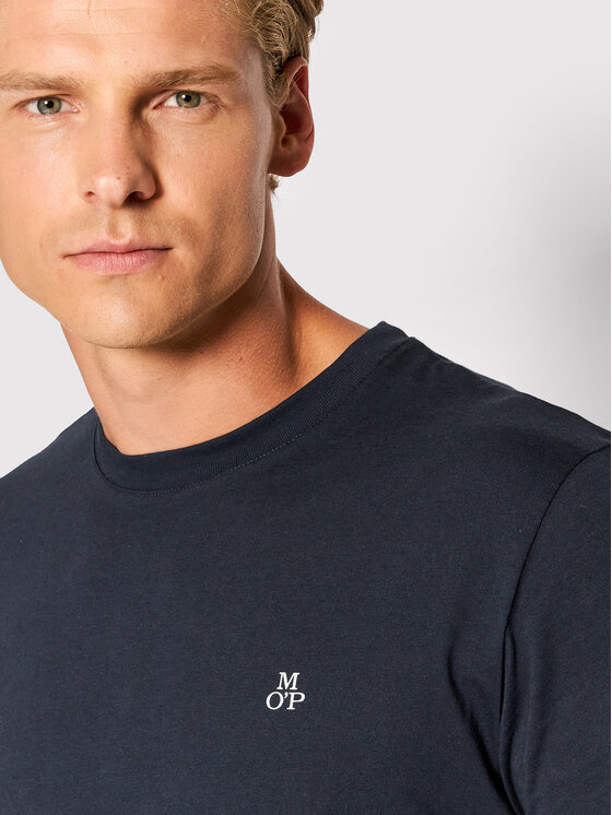 Marc O'Polo Marc O'Polo Tričko B21 2012 51054 Tmavomodrá Regular Fit