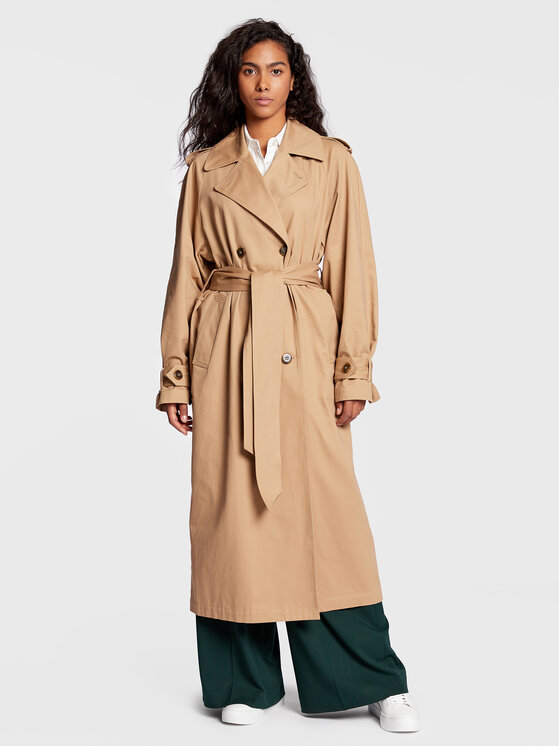 Trench Bianca 17709 Beige Regular Fit