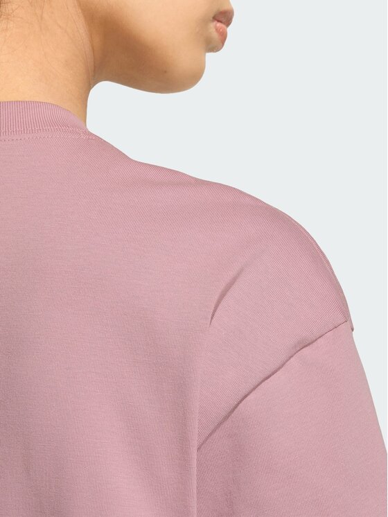 adidas adidas T-Shirt 165409 Fioletowy Oversize
