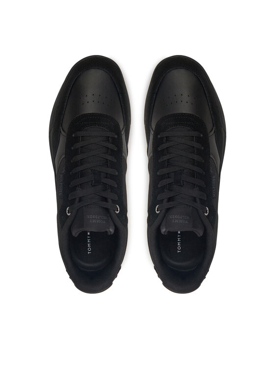 Tommy Hilfiger Tommy Hilfiger Αθλητικά Retro Runner Mix Rwb FM0FM05371 Μαύρο