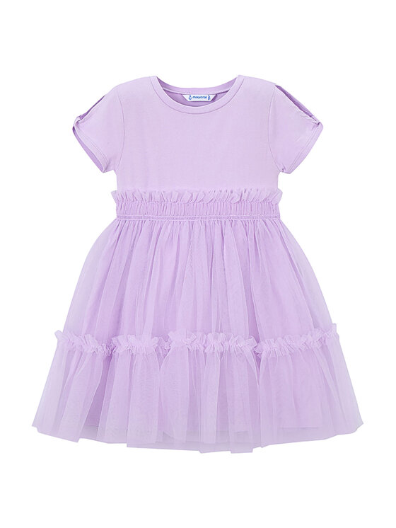 Mayoral Mayoral Elegantes Kleid 3915 Violett Regular Fit