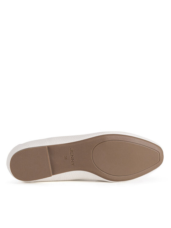 JENNY JENNY Loafersy R235507008 Biały