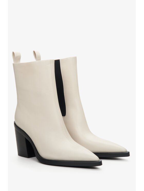 Estro Estro Μποτάκια ER00114138 Μπεζ