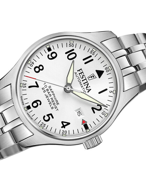 Festina Festina Ρολόι F20151-A Ασημί