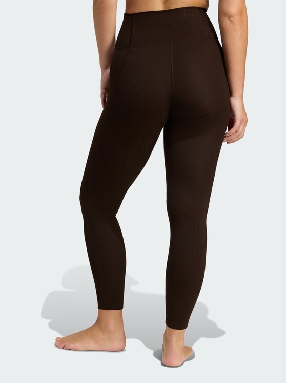 adidas adidas Legginsy 155607 Brązowy Fitted Fit
