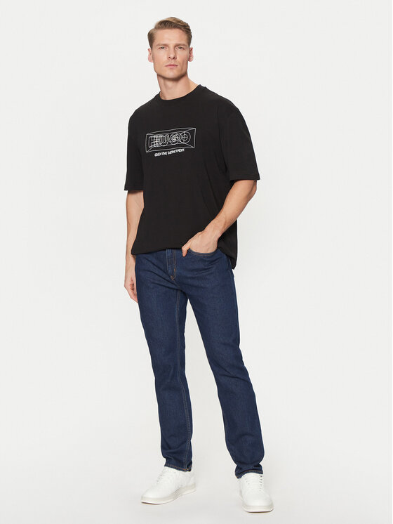 HUGO HUGO Джинси Ash 50529217 Голубий Slim Fit