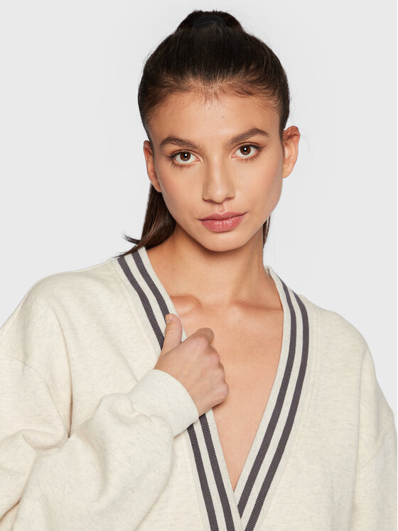 Felpa Pieburg PIE19AH22 Beige Relaxed Fit