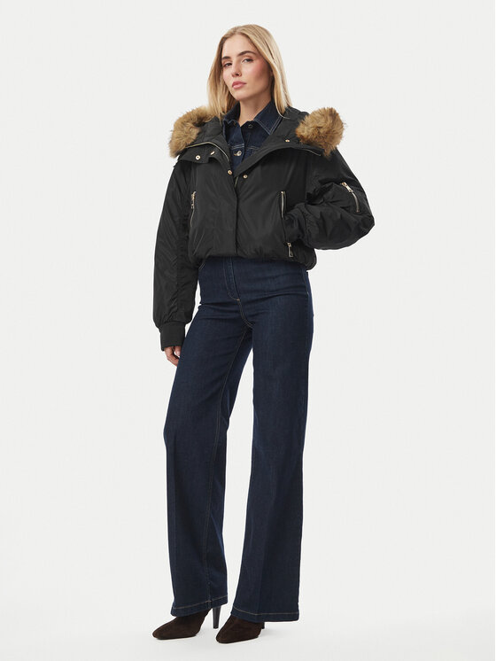 Liu Jo Liu Jo Geacă de iarnă WF6071 T714A Negru Regular Fit