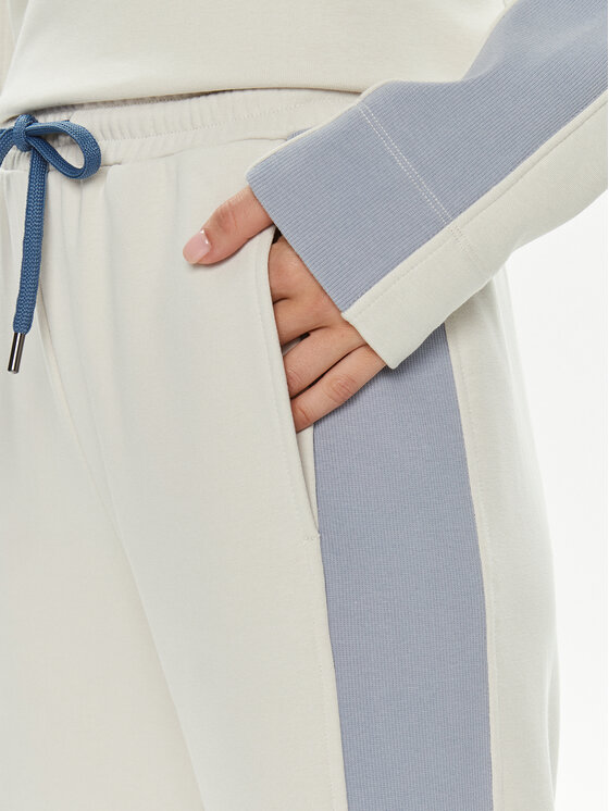 Max Mara Leisure Max Mara Leisure Teplákové nohavice Markus 2416781038 Écru Regular Fit