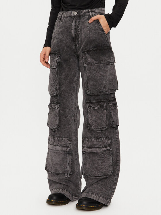 Alpha Industries Pantaloni cargo Femei, Mărimea: L, Gri, 148022