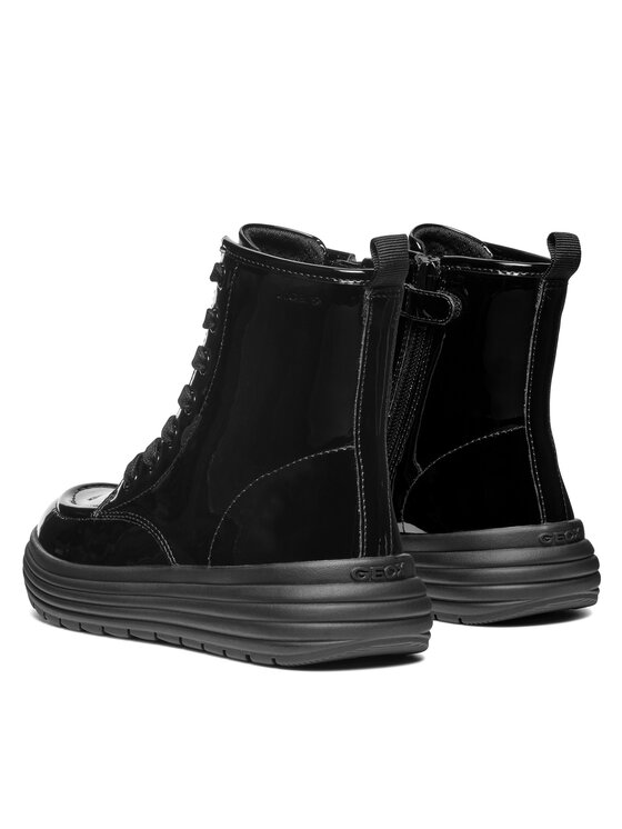 Geox Geox Zimske čizme J Phaolae Girl J46ETA 000HH C9999 S Crna