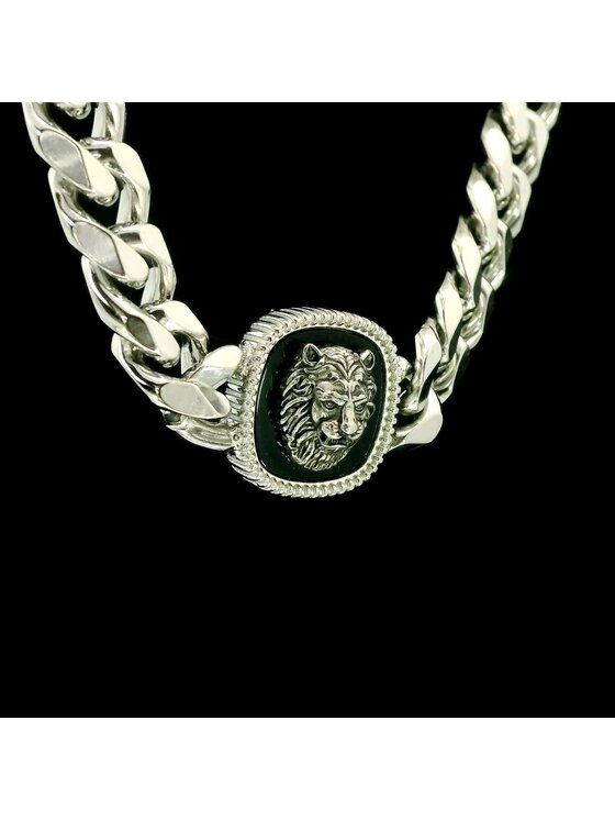Guess Guess Bransoletka JUMB04001JWSTBKL Srebrny