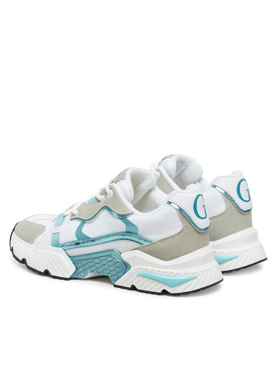 Guess Guess Sneakersy FLJCAR ELE12 Niebieski