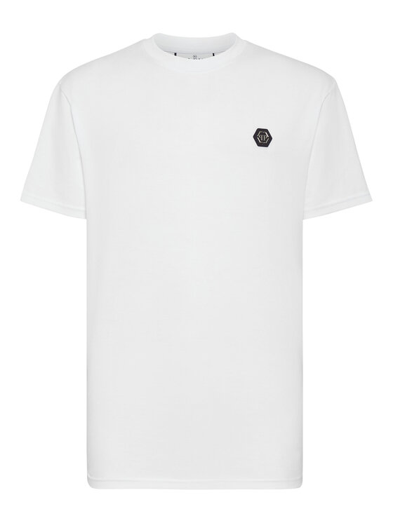 PHILIPP PLEIN PHILIPP PLEIN T-Shirt 3059 Biały Regular Fit