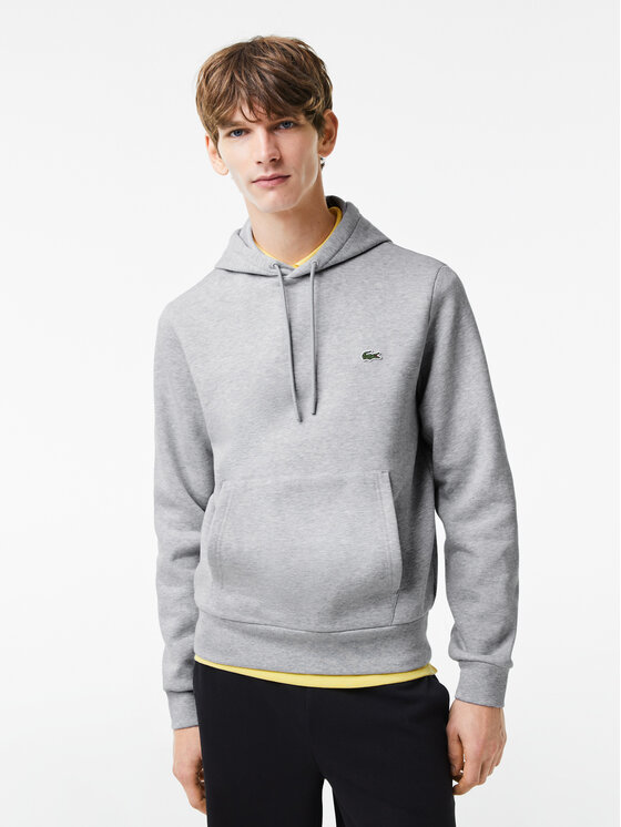 Lacoste Bluză SH9623 Gri Classic Fit