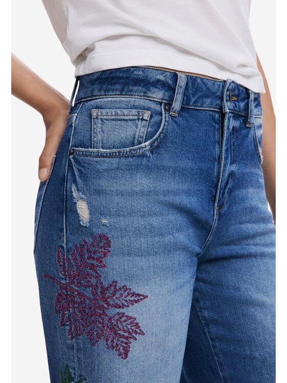 Desigual Desigual Jeans DENIM_BOTANIC Blu Regular Fit