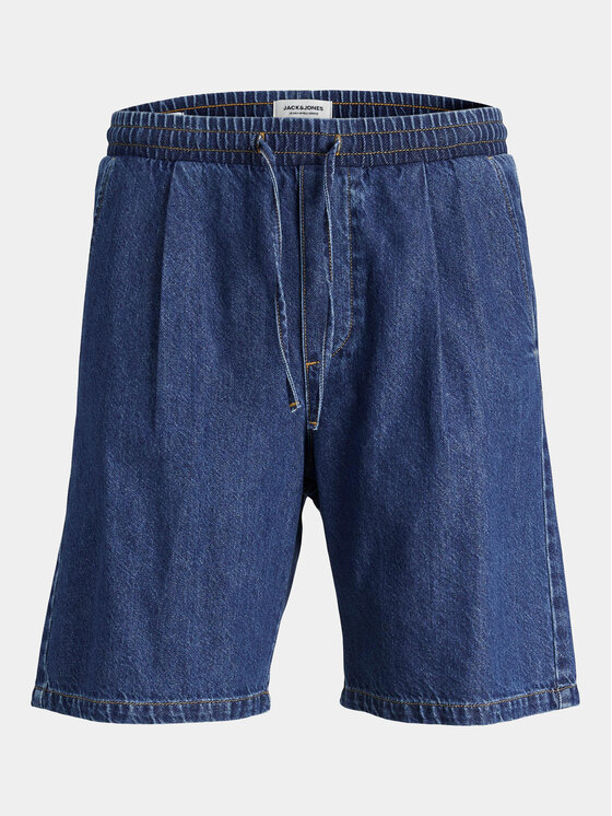 Jack & Jones Jack & Jones Pantaloni scurți de blugi Tony 12250090 Albastru Loose Fit