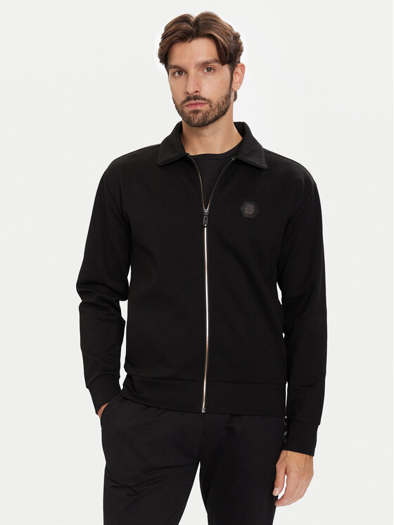 BOSS BOSS Bluză Future 50543881 Negru Relaxed Fit
