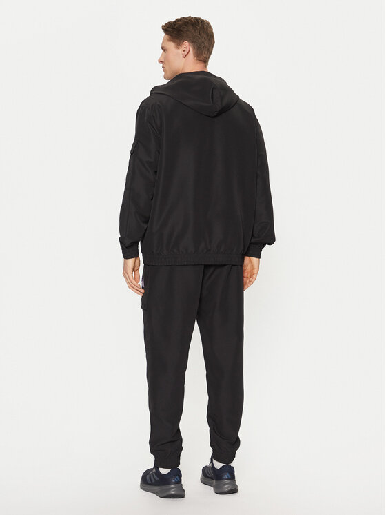 adidas adidas Sportinis kostiumas Sportswear Woven Cargo JI8888 Juoda Regular Fit