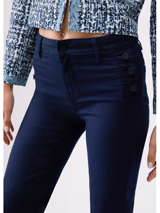 Liu Jo Liu Jo Pantaloni di tessuto WA6403T367A93924 Azzurro chiaro Regular Fit