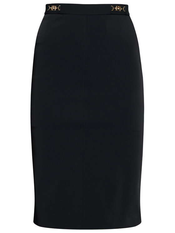 Elisabetta Franchi Elisabetta Franchi Fustă tip creion GO-458-11E2-V240 Negru Slim Fit