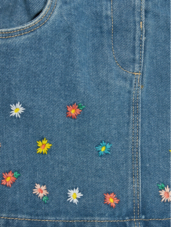 OVS OVS Džinsa svārki 1975710 Zils Regular Fit
