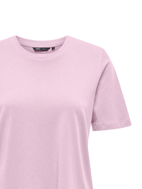 ONLY ONLY T-Shirt 15270390 Růžová Regular Fit