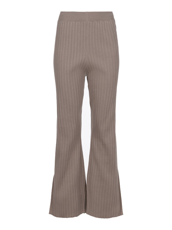 LAURELLA LAURELLA Kalhoty z materiálu 3UL002 Béžová Regular Fit