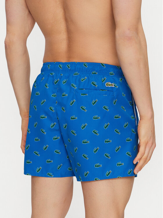 Lacoste Lacoste Plavecké šortky MH7188 Modrá Regular Fit