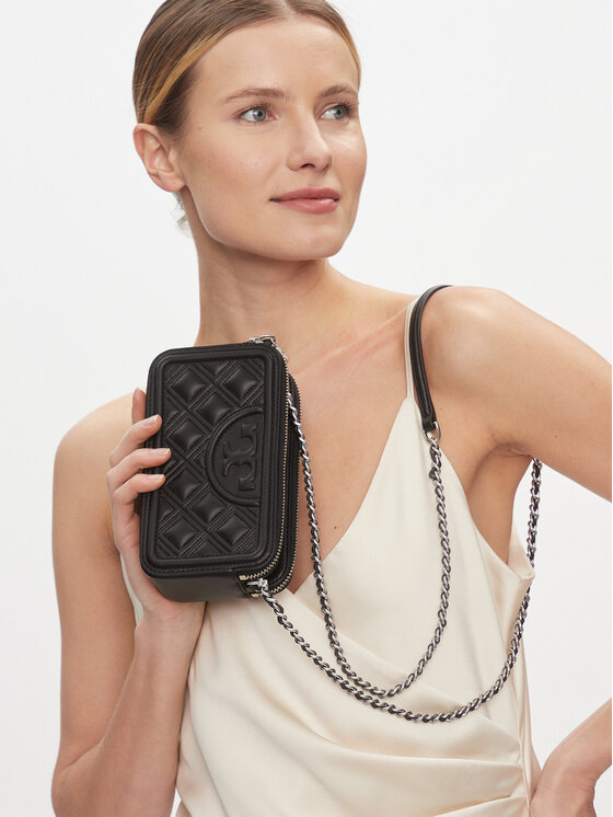 Tory burch double zip mini bag on sale