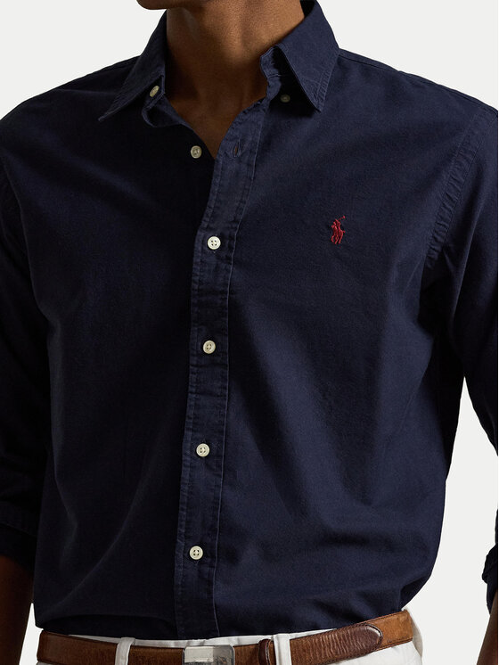 Polo Ralph Lauren Polo Ralph Lauren Koszula Bsr 710723610 Granatowy Slim Fit