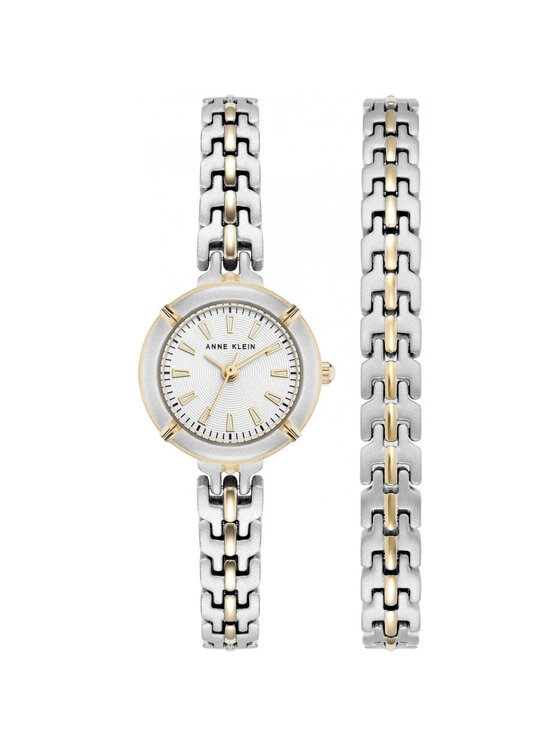 Anne Klein Anne Klein Zegarek AK-5231TTST Srebrny