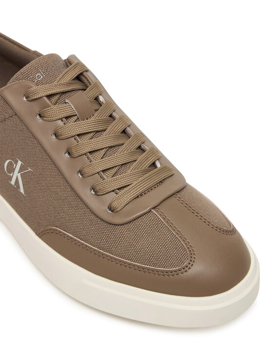 Calvin Klein Calvin Klein Сникърси Low Pro Cups Wt Canv Mg HW0HW03145 Кафяв