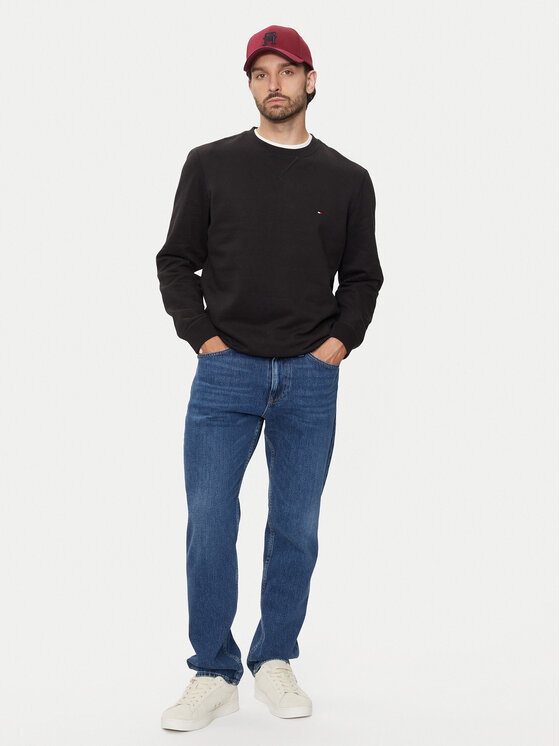 Tommy Hilfiger Tommy Hilfiger Felpa Essential MW0MW37232 Nero Regular Fit
