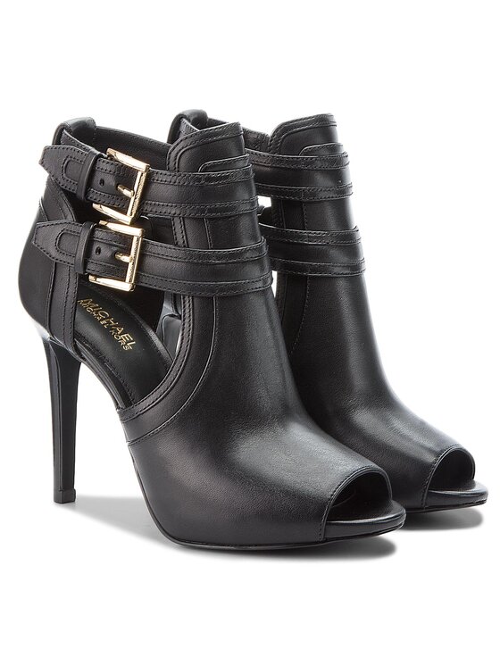 MICHAEL Michael Kors Talons aiguilles Blaze Open Toe Bootie 40T7BLHE5L Noir Modivo