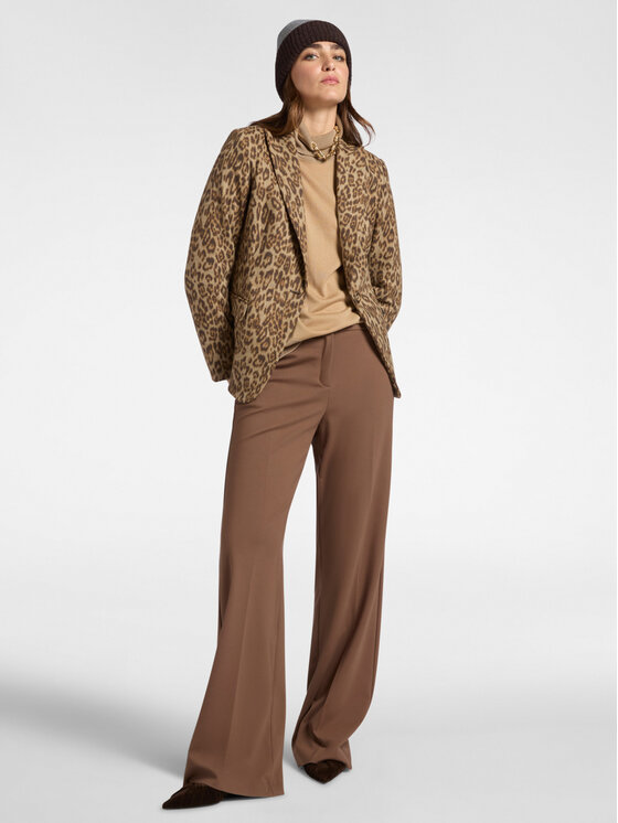 Elena Mirò Elena Mirò Giacca outdoor Q131P000066N001 Marrone Slim Fit