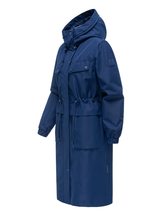 Navahoo Navahoo Kurtka przejściowa Kirschwind Niebieski Regular Fit