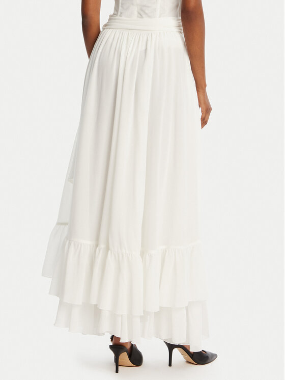 BARDOT BARDOT Maxi szoknya Mirella 60042SB Fehér Regular Fit