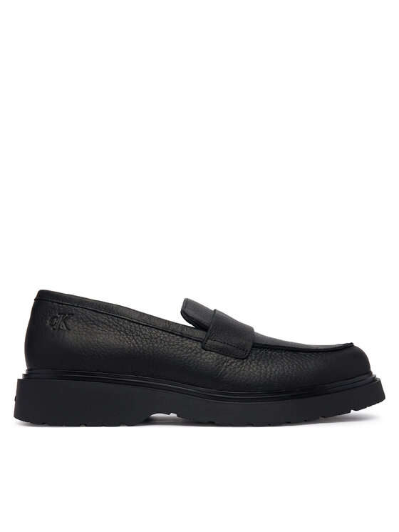 Calvin Klein Loafers Combat Ess Loafer Tu Lth HM0HM02347 Negru