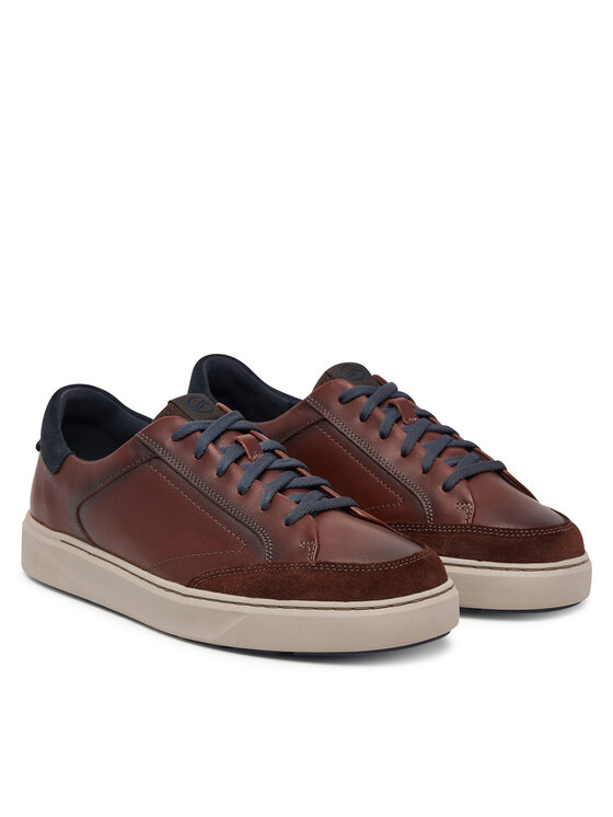 Clarks Clarks Sneakers Code C Tie 26328042 Maro închis