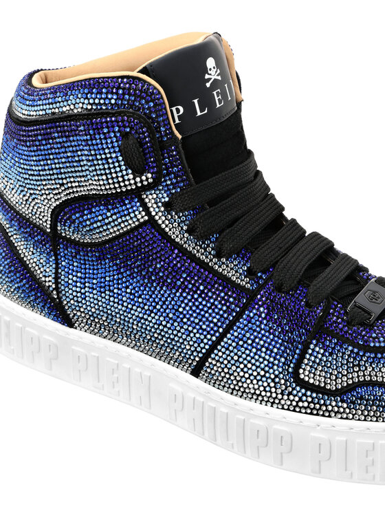 PHILIPP PLEIN PHILIPP PLEIN Sneakersy 23445 Błękitny