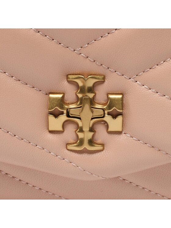 Tory Burch Tory Burch Rankinė Kira Chevron Chain Wallet 90343 Smėlio