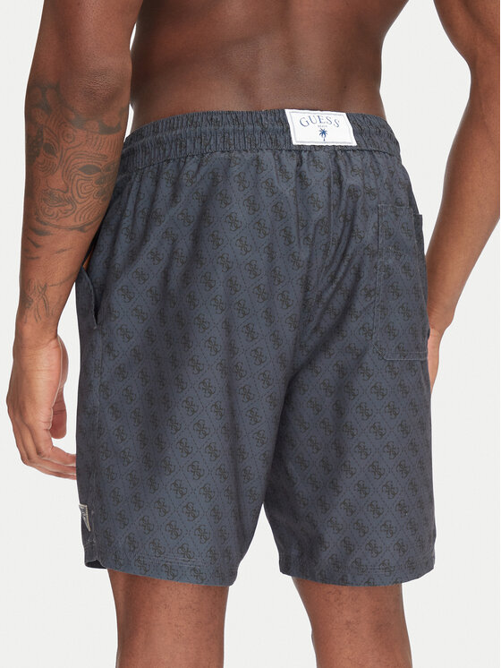 Guess Guess Plavecké šortky F5GT00 WG2D2 Tmavomodrá Regular Fit