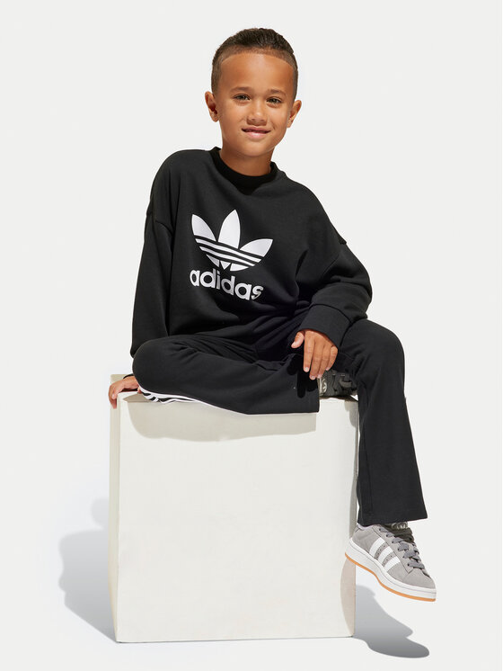 adidas adidas Completo felpa e leggings JC7873 Nero Flared Fit