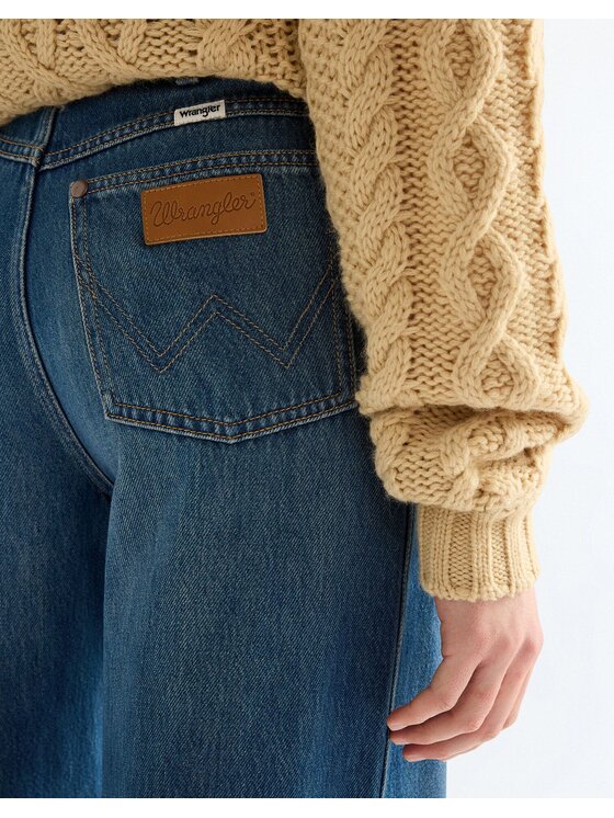 Wrangler Wrangler Jeansy CANYON Niebieski Loose Fit